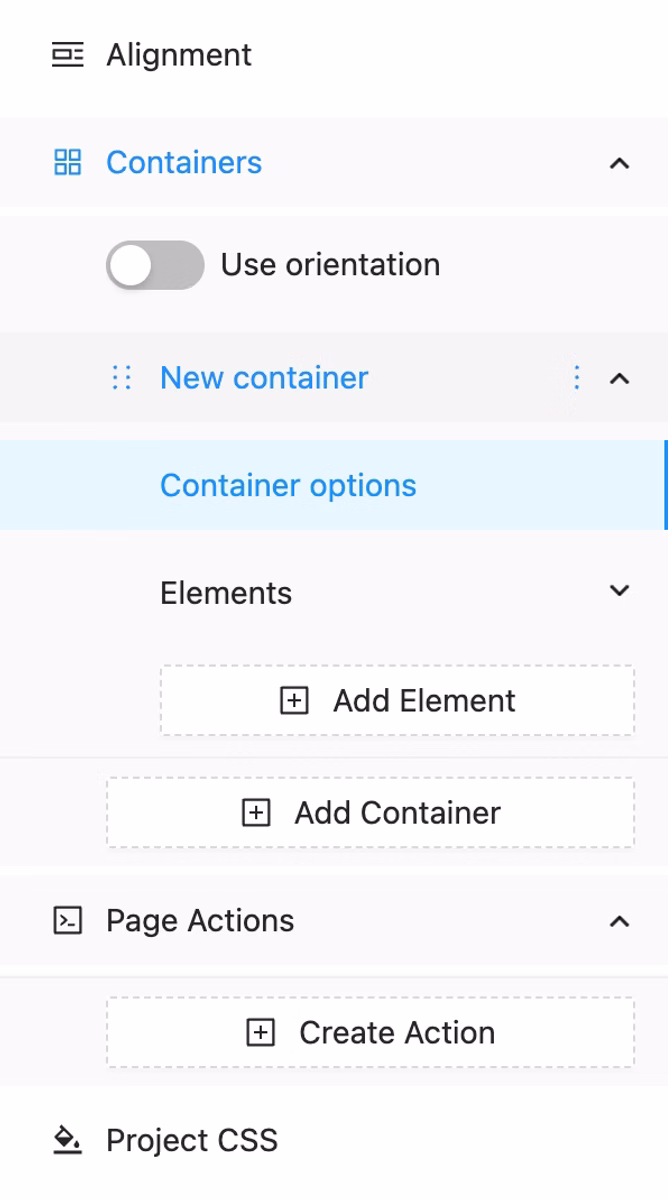 Main menu saves its own state after page reload