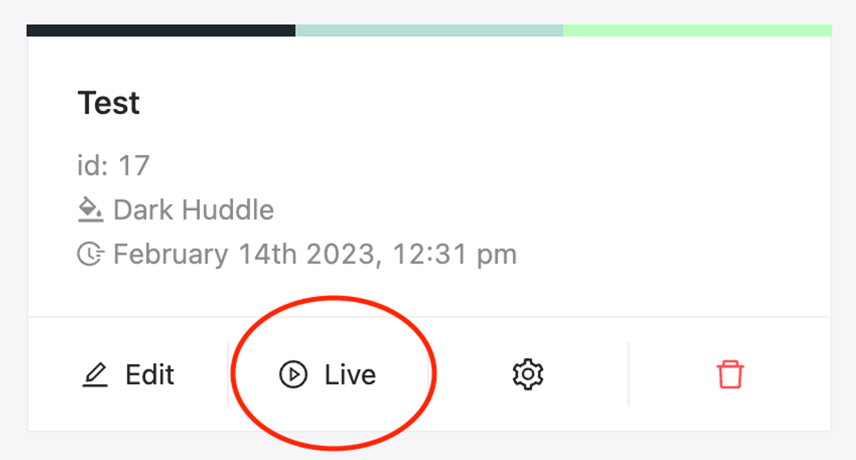 With a live project preview, you can fully explore a project, including all its actions, page flips, and designed logic.