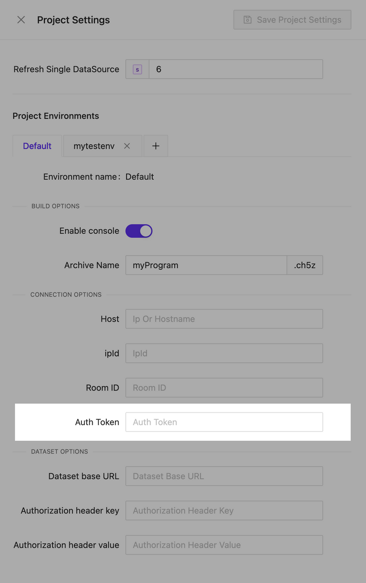 Crestron processor auth token support