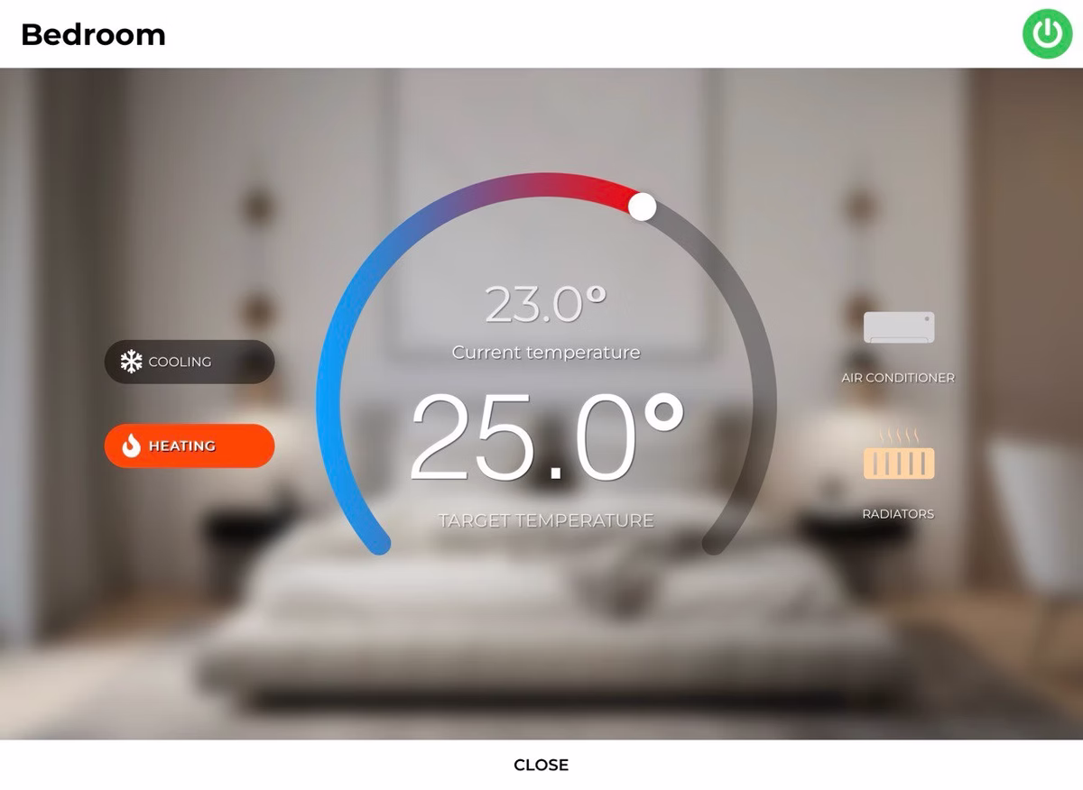 Air conditioner control
