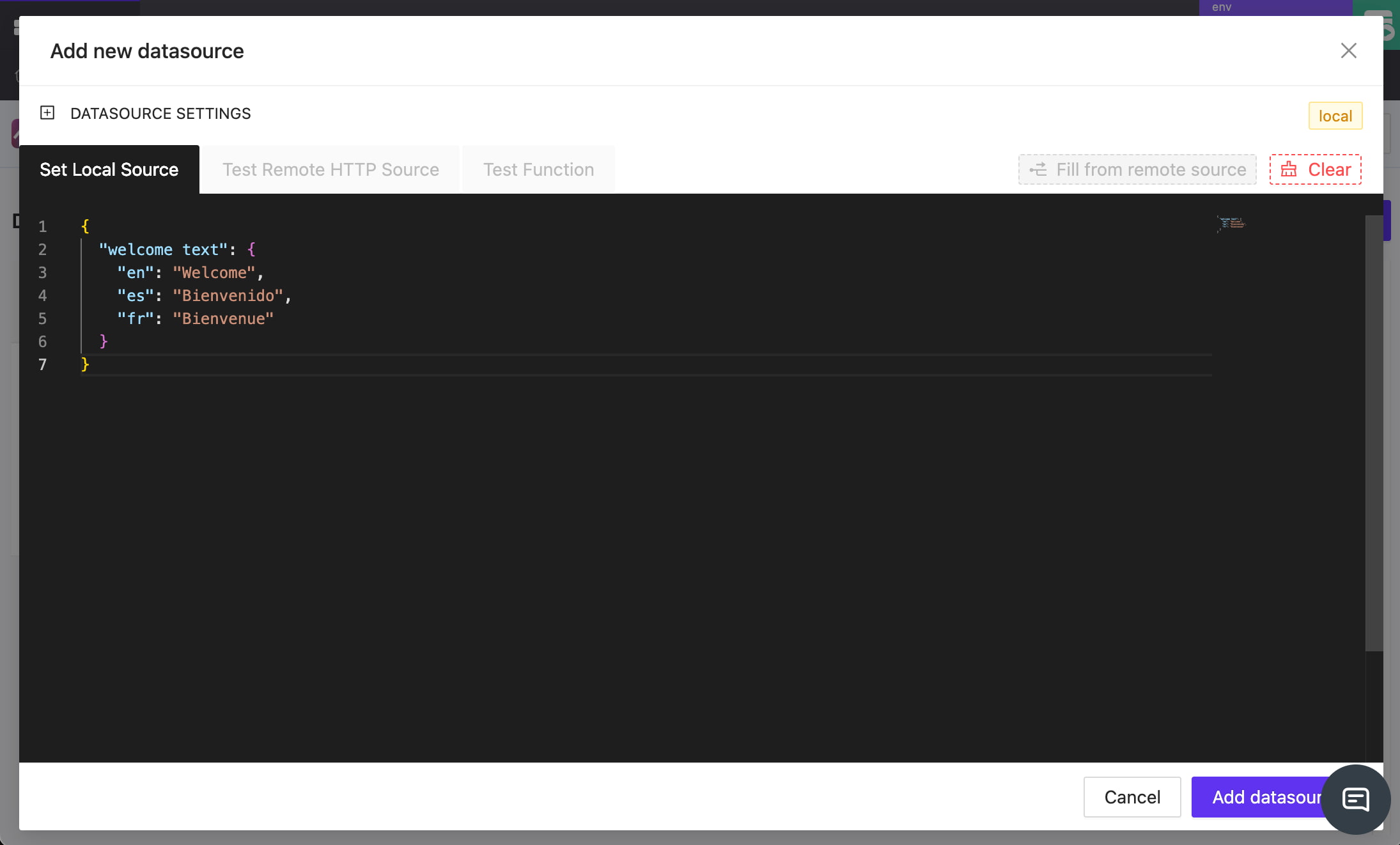 Multi-language Support